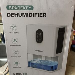 Spacekey Dehumidifier with Blue Water Tank